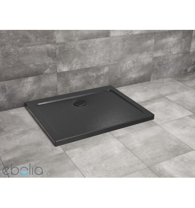 Brodzik prostokątny 100x90 Doros D Stone Black Radaway (SDRD1090-01-54S)