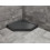 Brodzik pięciokątny 80x80 Doros PT Compact Stone Black Radaway (SDRPT8080-05-54S)
