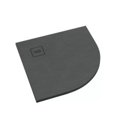 Brodzik półokrągły 90x90 Protos Grey Stone Schedpol (3SP.P1O-9090/S/ST-M1/S/ST)
