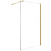 Ścianka prysznicowa 120x195 Aero Gold Brush Rea (REA-K4702)
