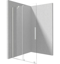 Ścianka prysznicowa walk-in 100 biała Prizma Deante (KTJ A30R)