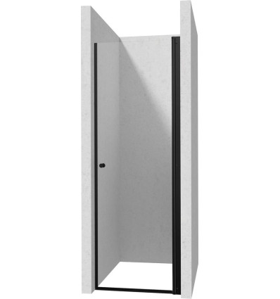 Drzwi prysznicowe 60 cm czarne Kerria Plus Deante (KTSWN46P)
