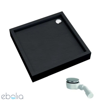 Brodzik Favory plus black stone Schedpol