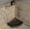 Brodzik Favory plus black stone Schedpol