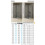 Kabina prysznicowa 80x70 Reflexa Black New Trendy (EXK-1334/EXK-0294)