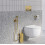 Bateria bidetowa bidetta podtynkowa chrom Pi Excellent (AREX.1204CR)