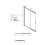 Parawan nawannowy 100cm chrom Deante (KTJ 073R)