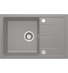 Zlewozmywak granitowy 1-komorowy z ociekaczem 67cm Leda Deante (ZRD S113)
