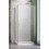 Kabina prysznicowa 80x70 Nes Brushed Gold KDJ I Radaway (10022080-99-01R + 10039070-01-01)