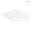 Zestaw miska WC wisząca PureRim SmartClean z deską wolnoopadającą biały Hamnes Kort Oltens (42534000)