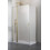Kabina prysznicowa 80x70 Nes Brushed Gold KDJ II Radaway (10032080-99-01L + 10039070-01-01)