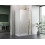Kabina prysznicowa 80x70 Nes Brushed Gold KDJ II Radaway (10032080-99-01R + 10039070-01-01)