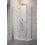 Kabina prysznicowa 80x70 Nes Brushed Gold KDJ B Radaway (10025080-99-01L + 10039070-01-01)