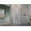 Kabina prysznicowa 80x70 Nes Brushed Gold KDJ B Radaway (10025080-99-01L + 10039070-01-01)