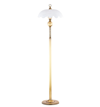 Klasyczna lampa podłogowa patynowana Jupiter (JP)