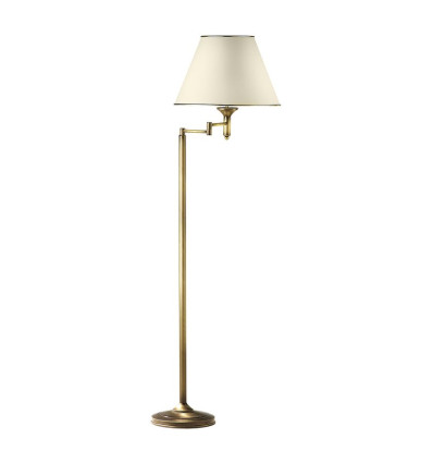 Lampa podłogowa złota łamana satynowana Classic Jupiter (p.CLP ł)