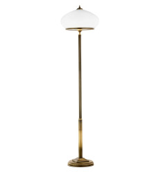 Klasyczna lampa podłogowa patynowana klosz Zeus Jupiter (ZU P)