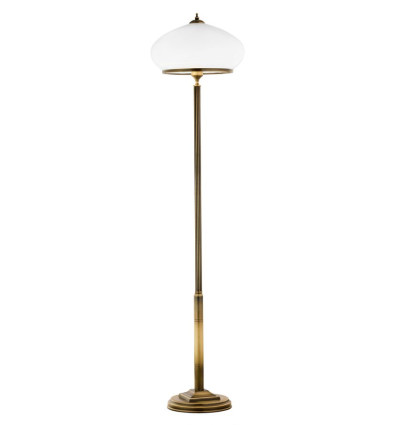 Klasyczna lampa podłogowa patynowana klosz Zeus Jupiter (ZU P)