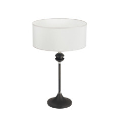 Klasyczna lampa gabinetowa grafitowa Kaszmir Jupiter (KS L g)