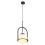 Lampa 1-punktowa czarna Rosso Jupiter (RO 1 cz)