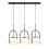 Lampa 3-punktowa czarna Rosso Jupiter (RO 3 cz)
