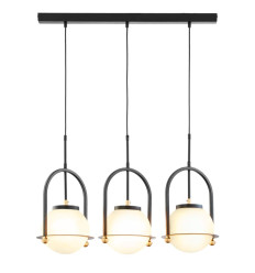 Lampa 3-punktowa czarna Rosso Jupiter (RO 3 cz)