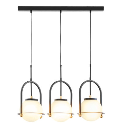 Lampa 3-punktowa czarna Rosso Jupiter (RO 3 cz)