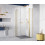 Kabina prysznicowa 80x80 Nes Brushed Gold KDD II Radaway (10031080-99-01L + 10031080-99-01R)