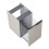 Komoda 40 z koszem cargo Soho fume mat Elita (RE080402047020)