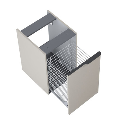 Komoda 40 z koszem cargo Soho fume mat Elita (RE080402047020)