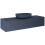 Komoda 160 slim 2S Soho navy blue mat Elita (RE081604047030)
