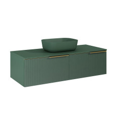 Komoda 120 slim 2S Soho forest green mat Elita (RE081204047010)