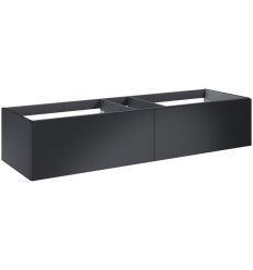 Komoda 160 slim 2S Look black mat Elita (RE081604027160)