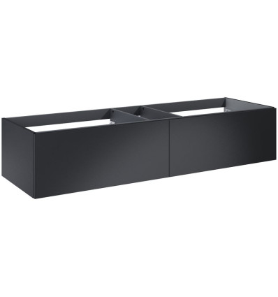 Komoda 160 slim 2S Look black mat Elita (RE081604027160)