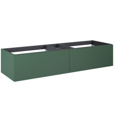 Komoda 160 slim 2S Look forest green mat Elita (RE081604027010)