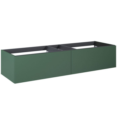 Komoda 160 slim 2S Look forest green mat Elita (RE081604027010)