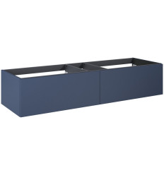 Komoda 160 slim 2S Look navy blue mat Elita (RE081604027030)