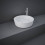 Umywalka slim nablatowa okrągła 42 cm biały mat Feeling RAK Ceramics (FEECT4200500A)