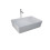 Umywalka slim nablatowa prostokątna 50x36 cm biały mat Feeling RAK Ceramics (FEECT5000500A)
