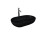 Umywalka slim nablatowa owalna 55x35 cm czarny mat Feeling RAK Ceramics (FEECT5500504A)