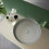 Umywalka slim nablatowa okrągła 42 cm szara mat Feeling RAK Ceramics (FEECT4200503A)