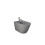 Bidet podwieszany 52x36cm szary mat Feeling RAK Ceramics (RST07503A)