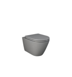 Miska wc podwieszana 52x36 cm szary mat Feeling RAK Ceramics (RST23503A)