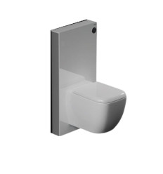 Ecofix zestaw natynkowy monoblok biały do miski wc podwieszanej RAK Ceramics (FS04RAKCABWHT)