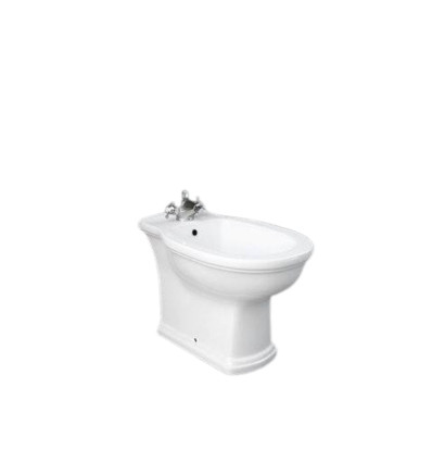 Bidet stojący 58x36 cm biały połysk Rak - washington RAK Ceramics (WABI00001)