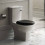 Miska wc do kompaktu 70,5x36,5 cm biały połysk- odpływ poziomy Rak - washington RAK Ceramics (WAWC00003)