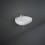 Umywalka podwiesz. & nablat. 55x44 cm z otworem biały połysk Illusion RAK Ceramics (ILLWB5501AWHA)