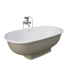 Wanna wolnostojąca 156x81cm cappuccino mat Rak - washington RAK Ceramics (WTBT15681514)