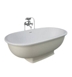 Wanna wolnostojąca 156x81cm beż mat Rak - Washington RAK Ceramics (WTBT15681505)