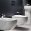Bidet podwieszany 52x38cm biały połysk Illusion RAK Ceramics (ILLBD2101AWHA)